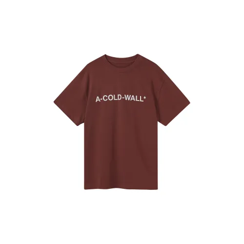 A COLD WALL* Burnt Красный Мужская T-Рубашка