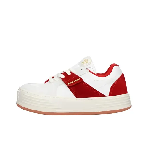 PALM ANGELS Низкие кроссовки для скейтбординга Мужские Белый Красный