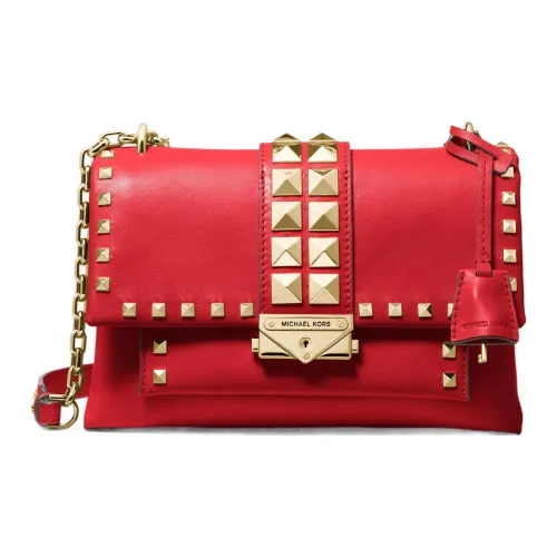 MICHAEL KORS Cece Кожа Конверт Сумка через плечо Средняя Женская Красная