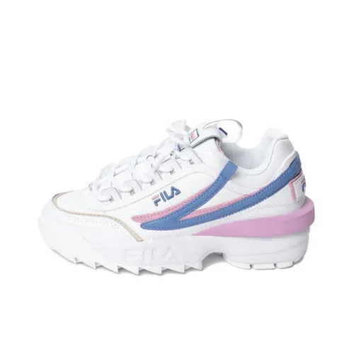 FILA Disruptor 2 Exp Low Топ Повседневная обувь Женская Белая Розовая