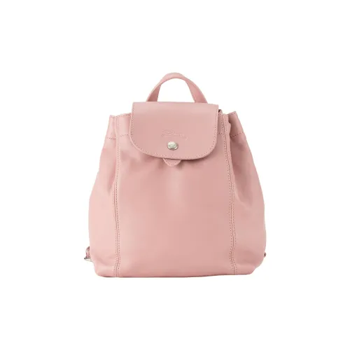 LONGCHAMP Le Pliage Cuir Кожа Рюкзак Экстра Маленький Женский Розовый