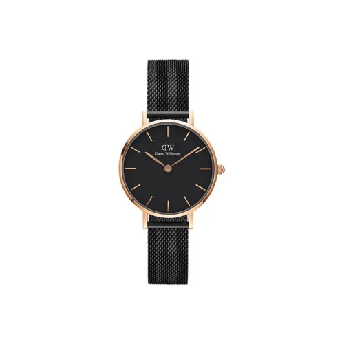 Daniel Wellington DW Женские часы Кварцевый механизм 28 мм Черный циферблат