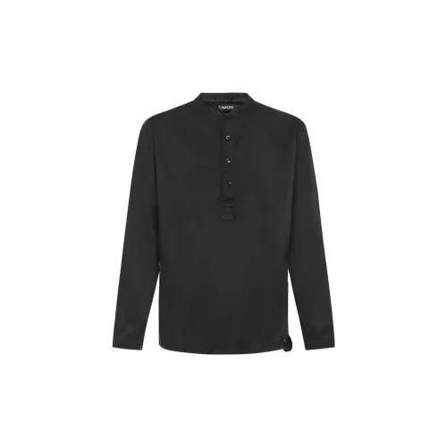 TOM FORD Черный мужской пижамный топ