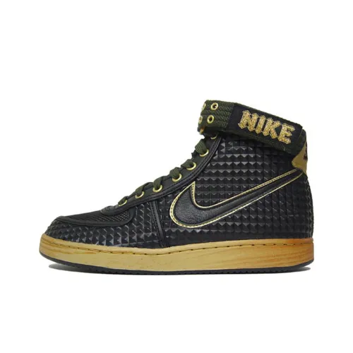 Nike Vandal High Покрытие Slip-Resistant High Top Скейтборд Кроссовки Мужские Черные