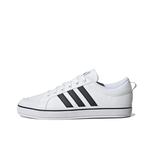 ADIDAS NEO Bravada 2,0 Slip Устойчивый к истиранию Низкий Топ Скейтбординг Кроссовки Мужские Белый Черный