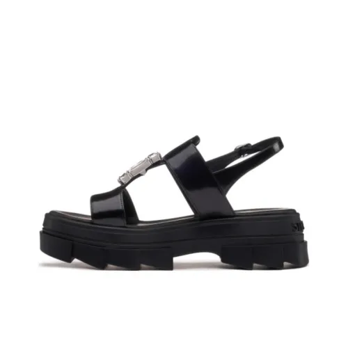 Stuart Weitzman SW SAINT Tropez NOHO Сандалии с одним ремешком женские черные