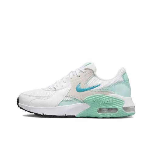 Nike Air Max Excee Low Топ Повседневная обувь Женская Зеленая