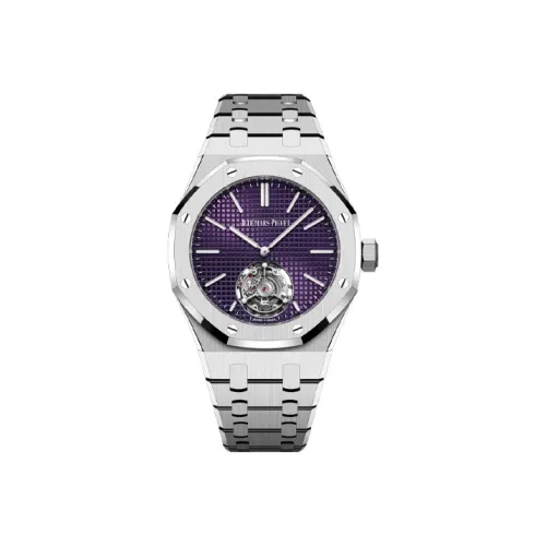 AUDEMARS PIGUET Автоматический Механический Movement Унисекс Royal Oak Series Часы 37 мм Фиолетовые