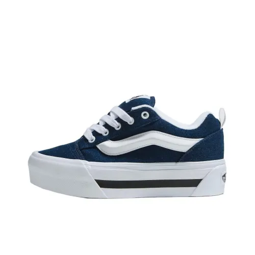 Vans Knu Stack Low Топ Скейтборд Кроссовки Унисекс Синий Белый