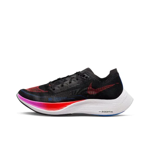 Nike ZoomX Vaporfly Next% 2 Low Топ Беговые кроссовки Женские Черный Красный