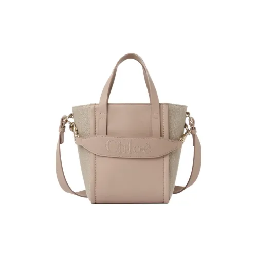 Chloe Блестящая телячья кожа кожа сумка-тоут сумка для покупок сумка через плечо сумка маленькая женская бежевая