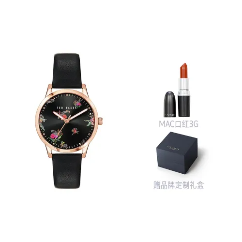 Ted Baker Кварцевый Movement Женские Часы Ted Baker 52mm*42mm*15mm Черные