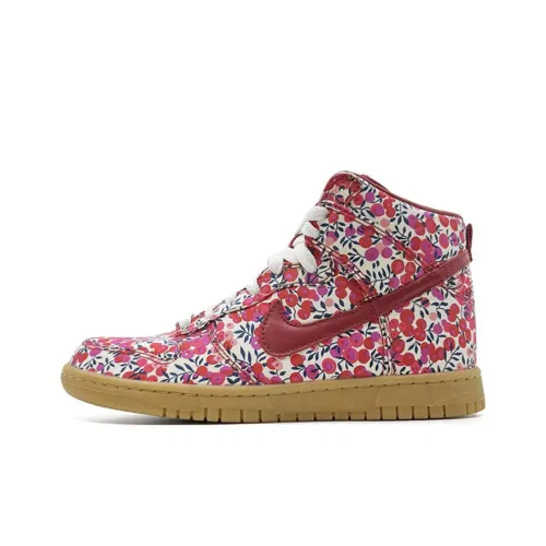 nike Dunk High Женские Износостойкие И Легкие Высокие Кроссовки для скейтбординга Женские Многоцветные