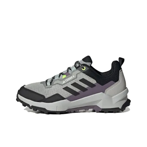 adidas Terrex Ax4 Противоскользящий Низкий Топ Альпинистская Обувь Женская Серый Черный Фиолетовый