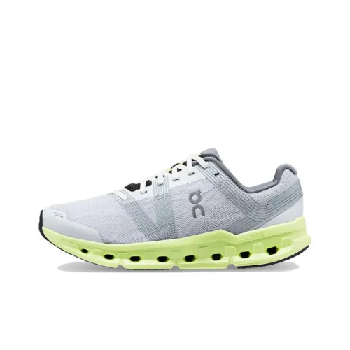 On Cloudgo Slip-Resistant Abrasion-Resistant Breathable Low-Top Running Shoes Men's Gray Green На Cloudgo противоскользящие устойчивые к истиранию дышащие низкие кеды для бега мужские серый зеленый