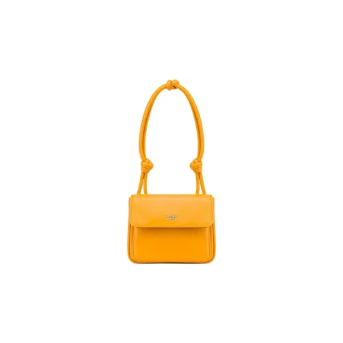 MOSCHINO Сумка из телячьей кожи сумка через плечо женская светло-оранжевая