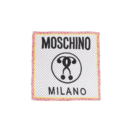 MOSCHINO Шелковые шарфы Белый Женские