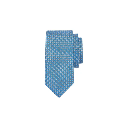 Ferragamo Ties Men's Light Blue