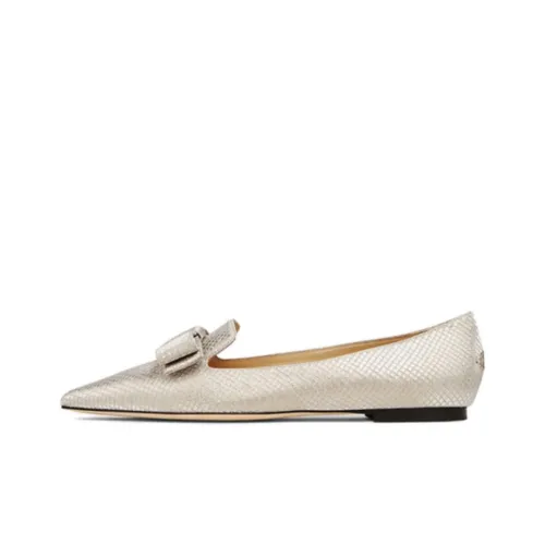 Jimmy Choo Gala Женские повседневные туфли Женские Шампанское