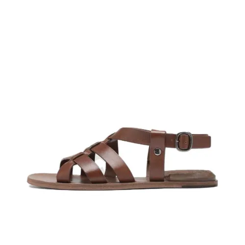 Officine Creative Contraire Римские Сандалии Женские Коричневые