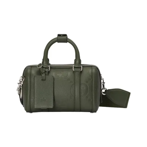 GUCCI PETITE GG Кожаная цилиндрическая сумка сумка сумка через плечо сумка через плечо дорожная сумка мини женская