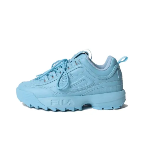 FILA Disruptor Series II Low Топ Спортивная Повседневная Обувь Женская Синяя