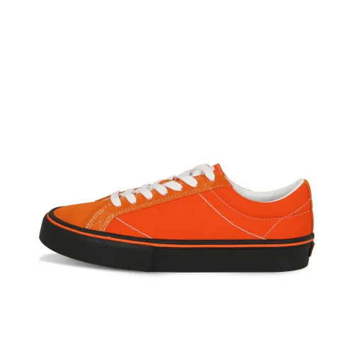 Ollieskate Скейтборд Кроссовки Низкие Топ Оранжевые Черные Унисекс