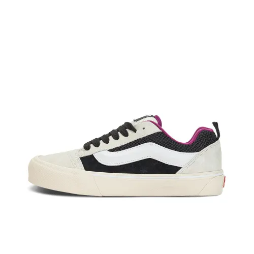 VANS Knu Skool Vlt L Low Топ Скейтборд Кроссовки Унисекс Белый Черный