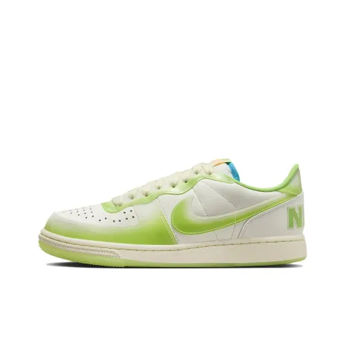 Nike Terminator Low Slip Resistant Abrasion Resistant Low Top Скейтборд Кроссовки Мужские Зеленый Белый