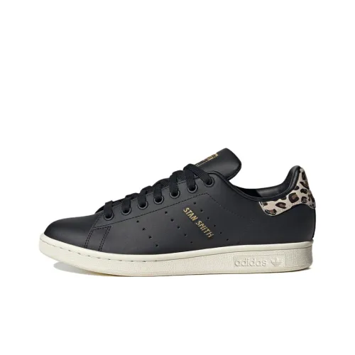 Adidas Originals StanSmith Slip Resistant Abrasion Resistant Низкие Кроссовки для скейтбординга Женские Черные