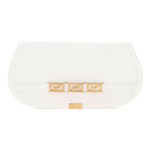 FANSIZHE Greca Goddess Коровья кожа Клатч Женская Белая