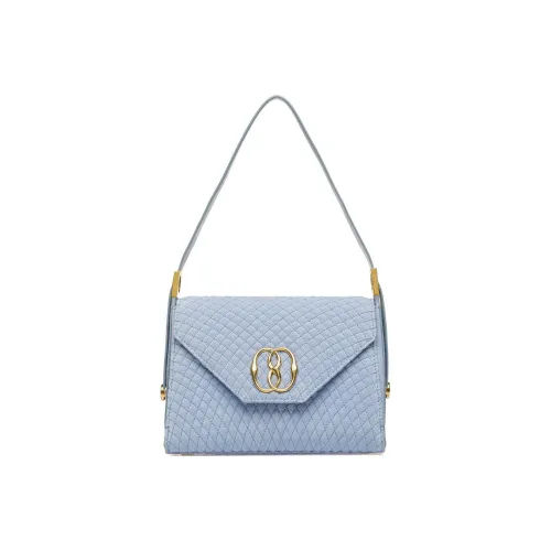 BALLY Телячья кожа Курьерская сумка Сумка-конверт Сумка стандартная Женская Синий