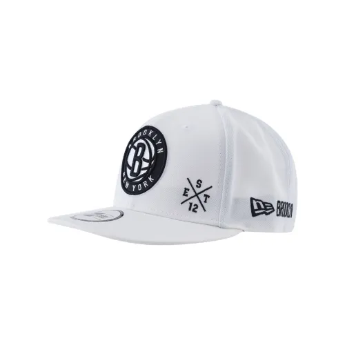 New Era Полиэстер Бейсболка Белая Унисекс