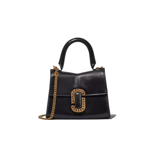 MARC JACOBS Гладкая кожа Сумка через плечо Сумка Мини Женская Черная