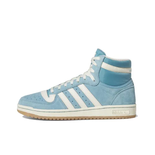 Adidas Originals TOP TEN RB Slip-resistant Abrasion-resistant High-top Skateboard Shoes Men's Blue White Adidas Originals TOP TEN RB Противоскользящие устойчивые к истиранию высокие кеды для скейтбординга Мужские Синий Белый