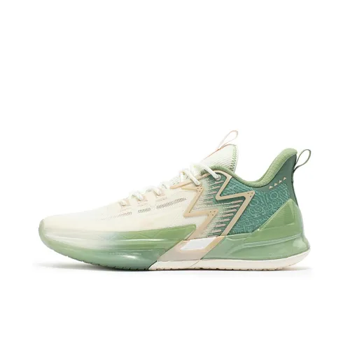 361° BIG3 4,0 PRO Баскетбольные кроссовки Низкий верх Белый Синий Мужской