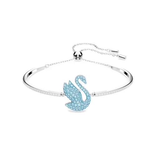 Swarovski Swan Crystal Bracelets Women's Blue Сваровски Лебедь Кристалл Браслеты Женские Синий