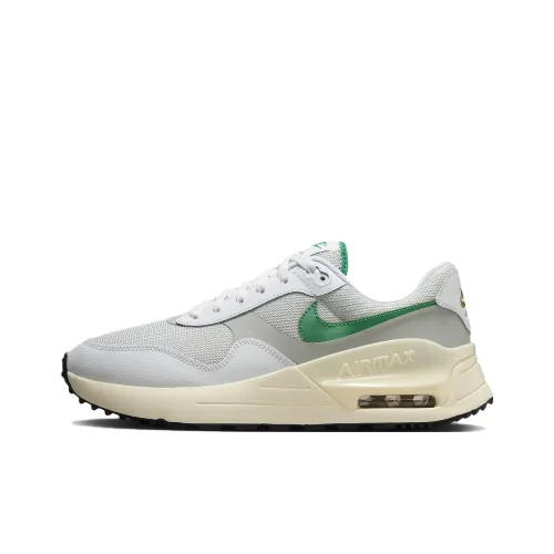 Nike Air Max SYSTM Low Топ Повседневная обувь Мужская Белый Зеленый