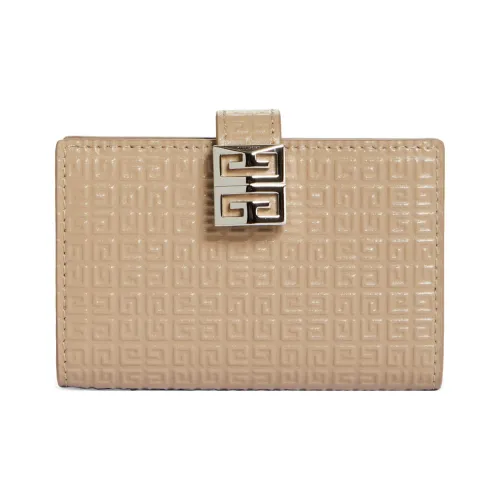 Givenchy 4G Телячья кожа Держатель для карт Держатель для карт Женский Хаки