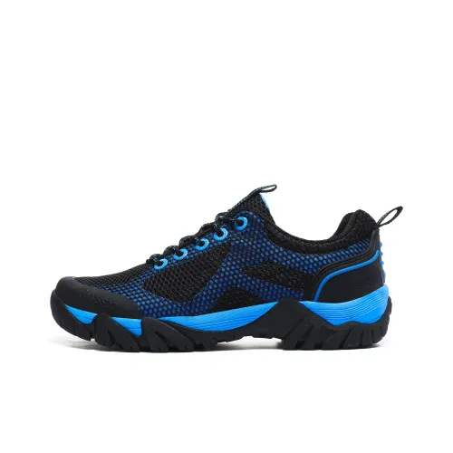 Camssoo Slip-resistant Abrasion-resistant Low Top Streetwear Men's Black Sky Blue Camssoo Противоскользящий Устойчивый к истиранию Низкий Топ Уличная Обувь Мужская Черный Небесно-Синий