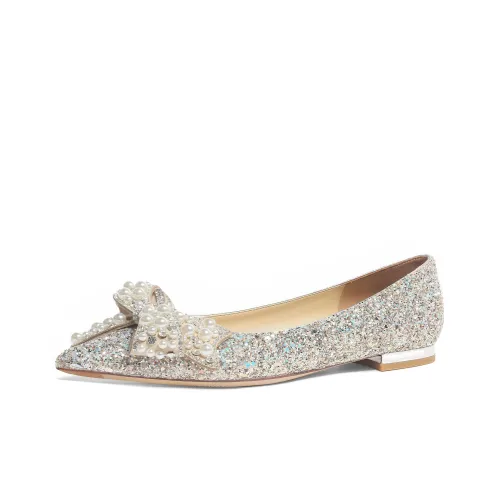 GARDEN CAT Starlight Повседневная обувь 1 см Женская Ночной свет Светло-золотая Свадебная обувь Maid OF Слава Обувь