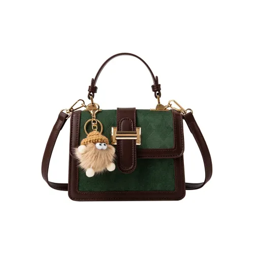 NOMK Кожа Маленькая Квадратная Сумка Сумка Стандартная Женская Шахматный Узор