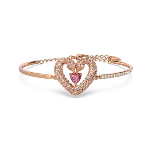 Swarovski Розовое золото Тон Покрытие Браслеты Унисекс Золото