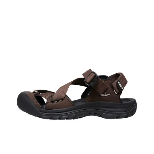 KEEN Zerraport 2 Дышащая Горная Обувь для Мужчин Темно-Земляной Коричневый Черный