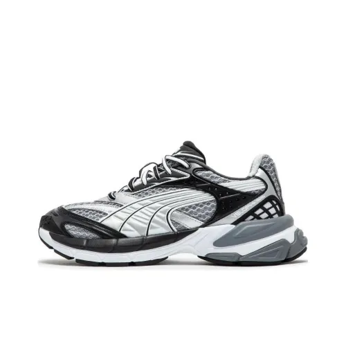 PUMA Velophasis Фазированная Амортизация Низкий Топ Casual Унисекс Белый Серый