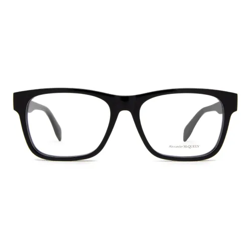 Очки Alexander McQueen с диоптриями черные мужские