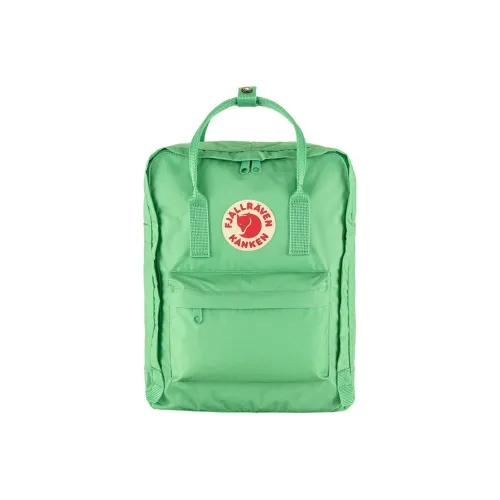 Fjallraven Kanken Виниловый Рюкзак для Ноутбука Унисекс Мятно-Зеленый