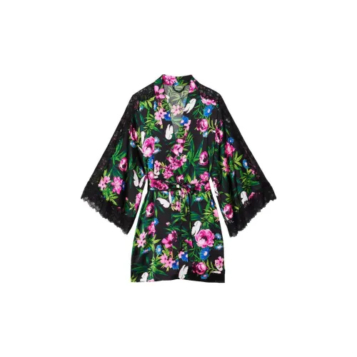 Victoria's Secret Черный Женские Банные Халаты