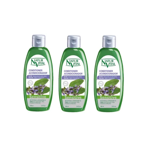 NATUR VITAL Гипоаллергенные SPECIALIZED Кондиционеры для волос 100 мл*3