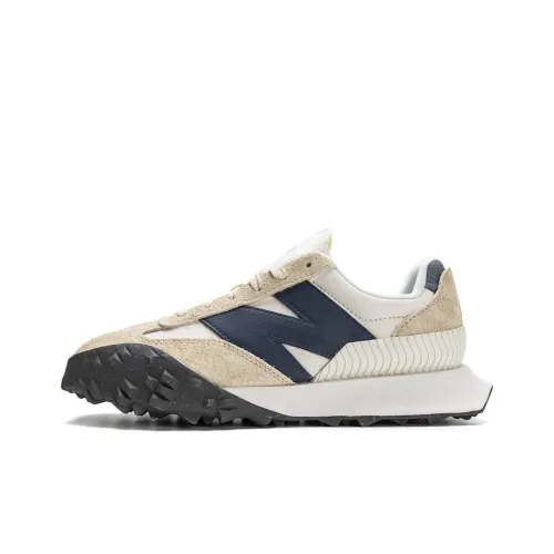 New Balance совместный бренд XC 72 Low Топ Повседневные Беговые кроссовки Унисекс Бежевый Синий